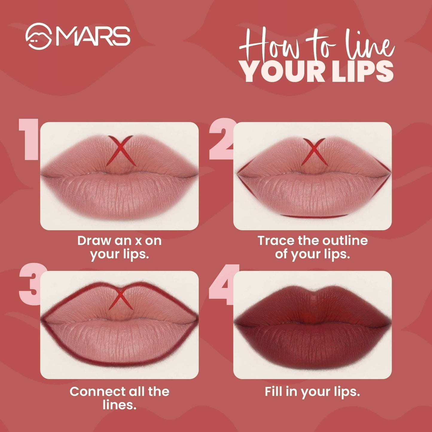 MARS Edge of Desire Lip Liner With Holder - Set A