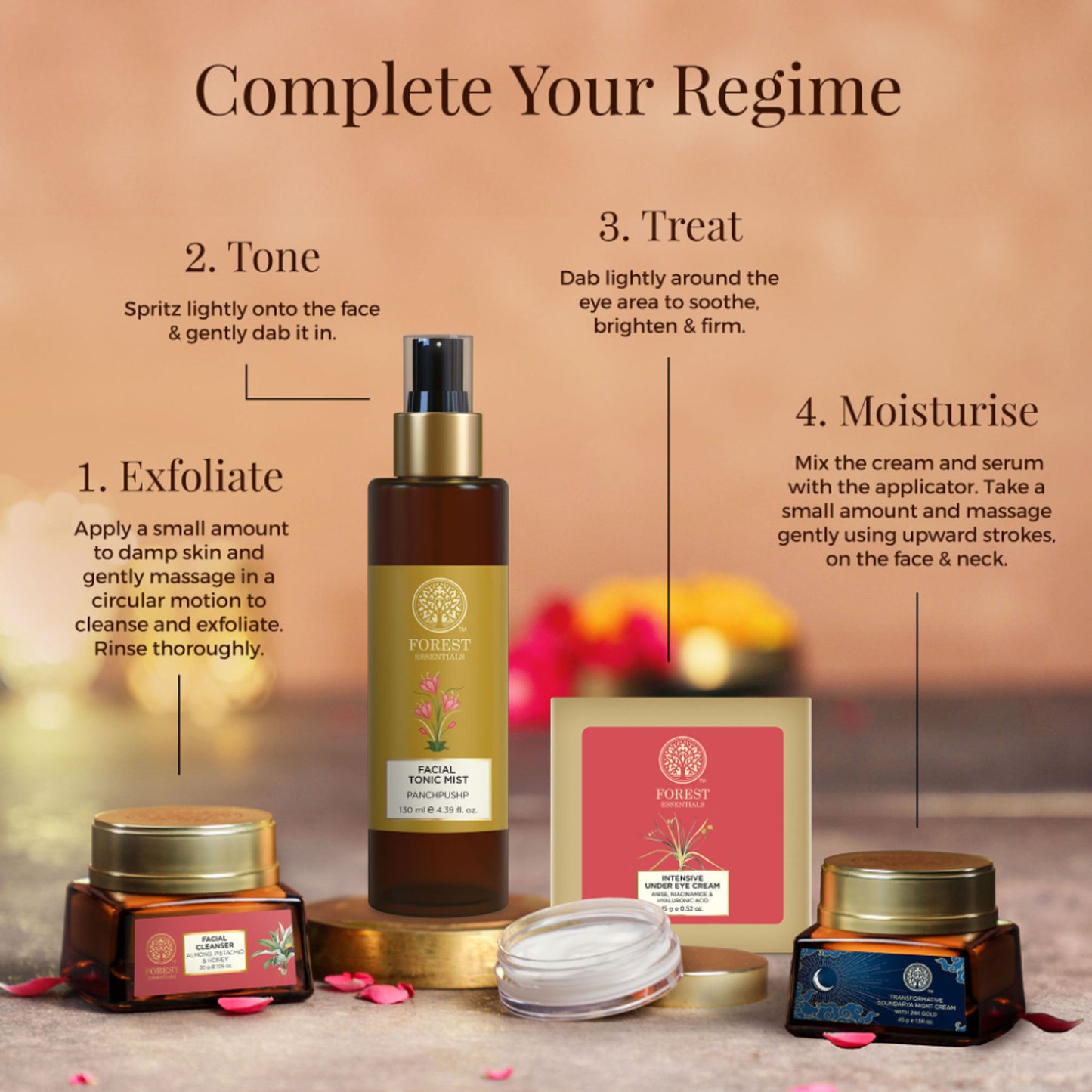 Forest Essentials Deeply Nourishing Facial Cleansing Paste Almond, Pistachio & Honey