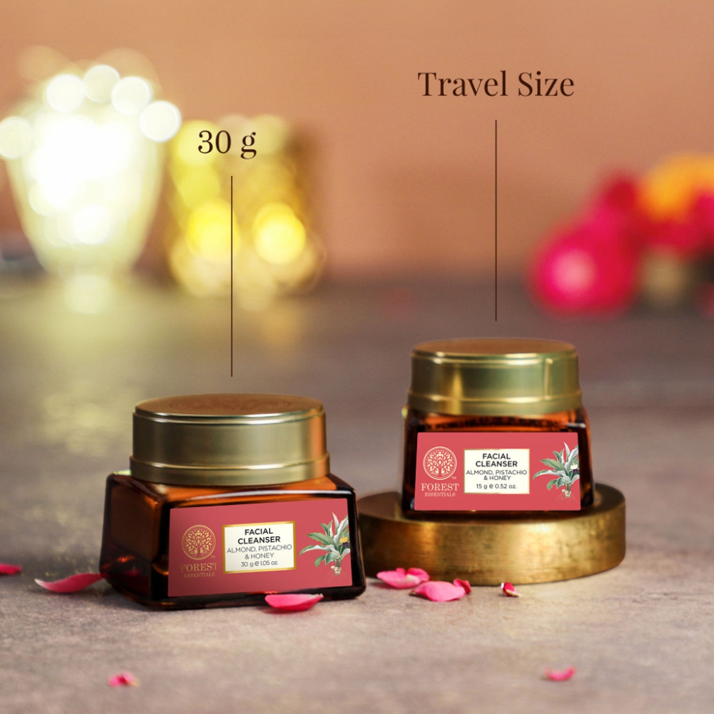Forest Essentials Deeply Nourishing Facial Cleansing Paste Almond, Pistachio & Honey