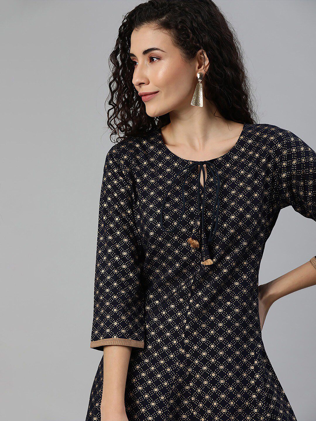 Dhiyona IE Women Kurta with Dhoti Pants