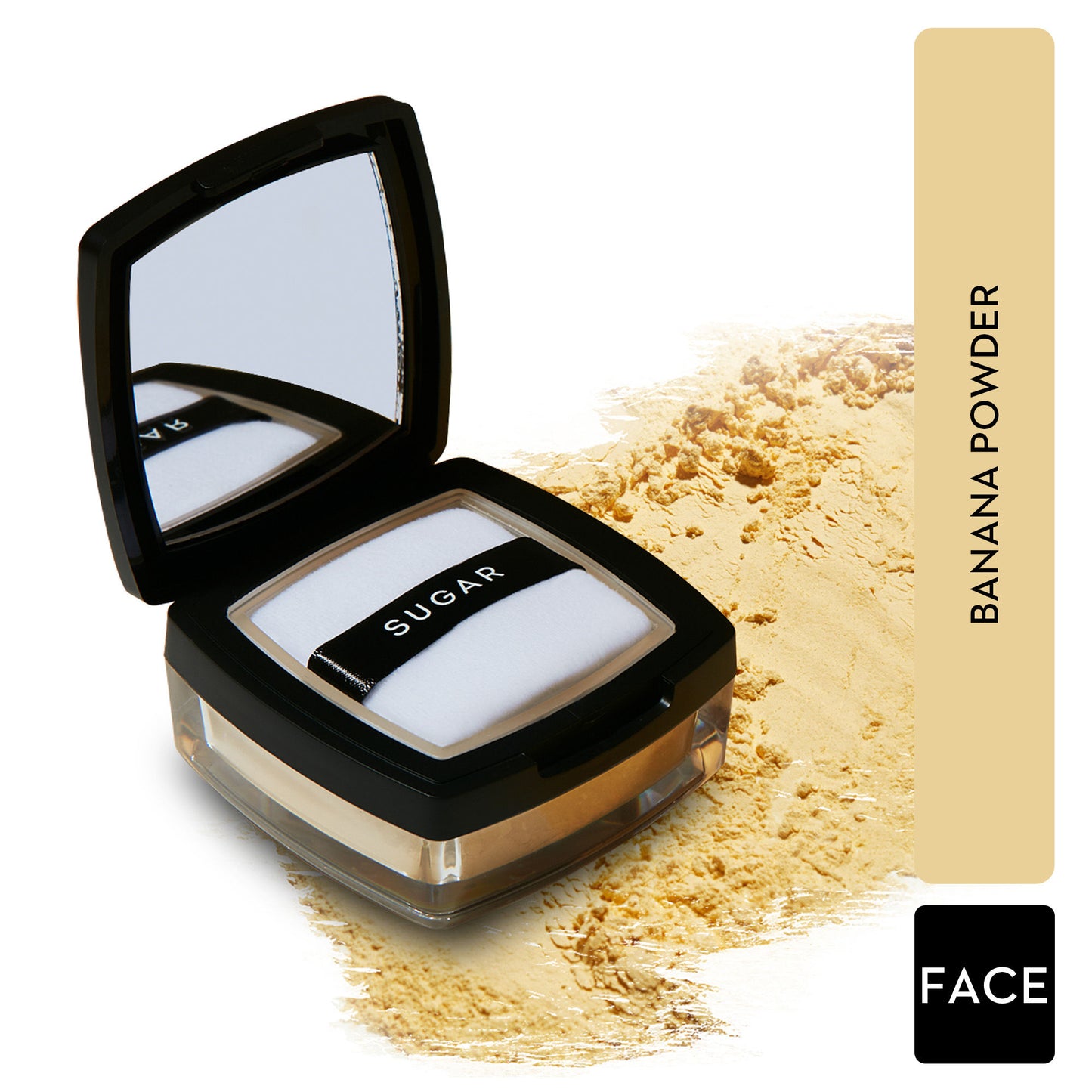 SUGAR All Set To Go Banana Matte Powder | Setting Matte Powder For Mattified Skin | Oil-Controlling