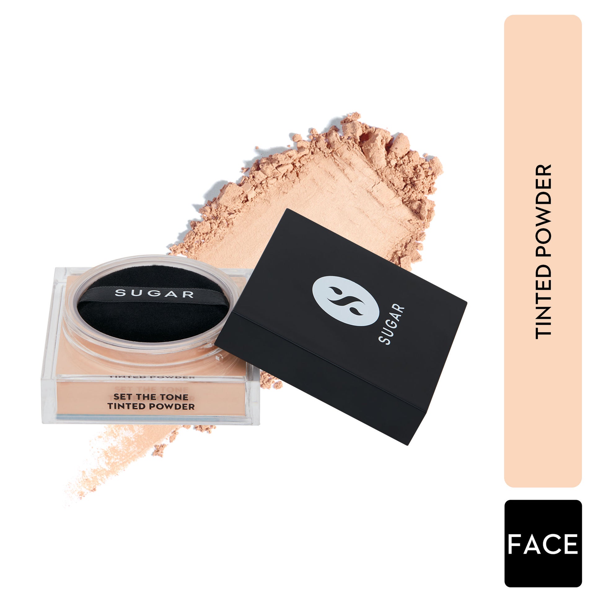 SUGAR Set The Tone Tinted Powder - 10 Latte (Light)