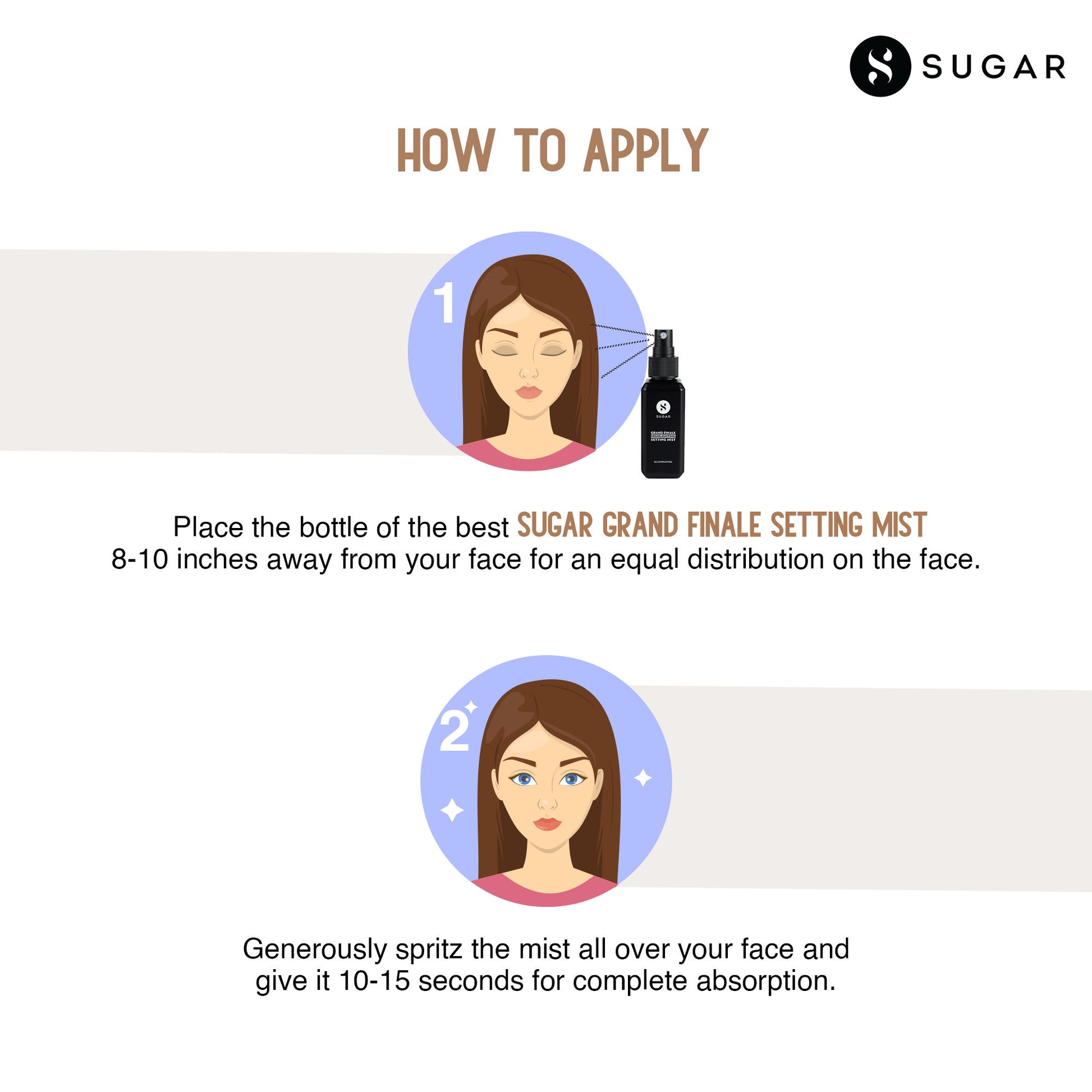 SUGAR Grand Finale Matte Setting Mist For Longlasting Makeup