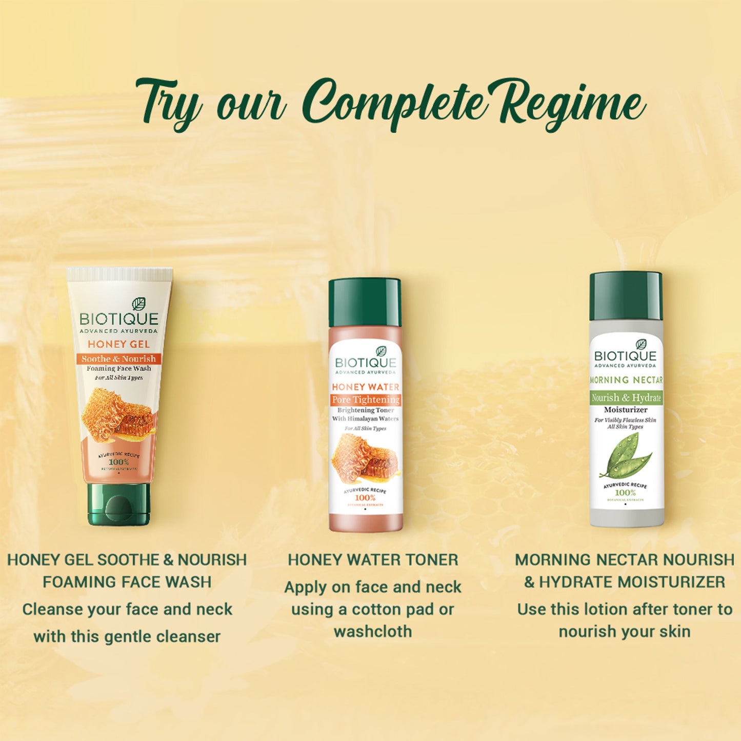 Biotique Bio Honey Gel Refreshing Foaming Face Wash