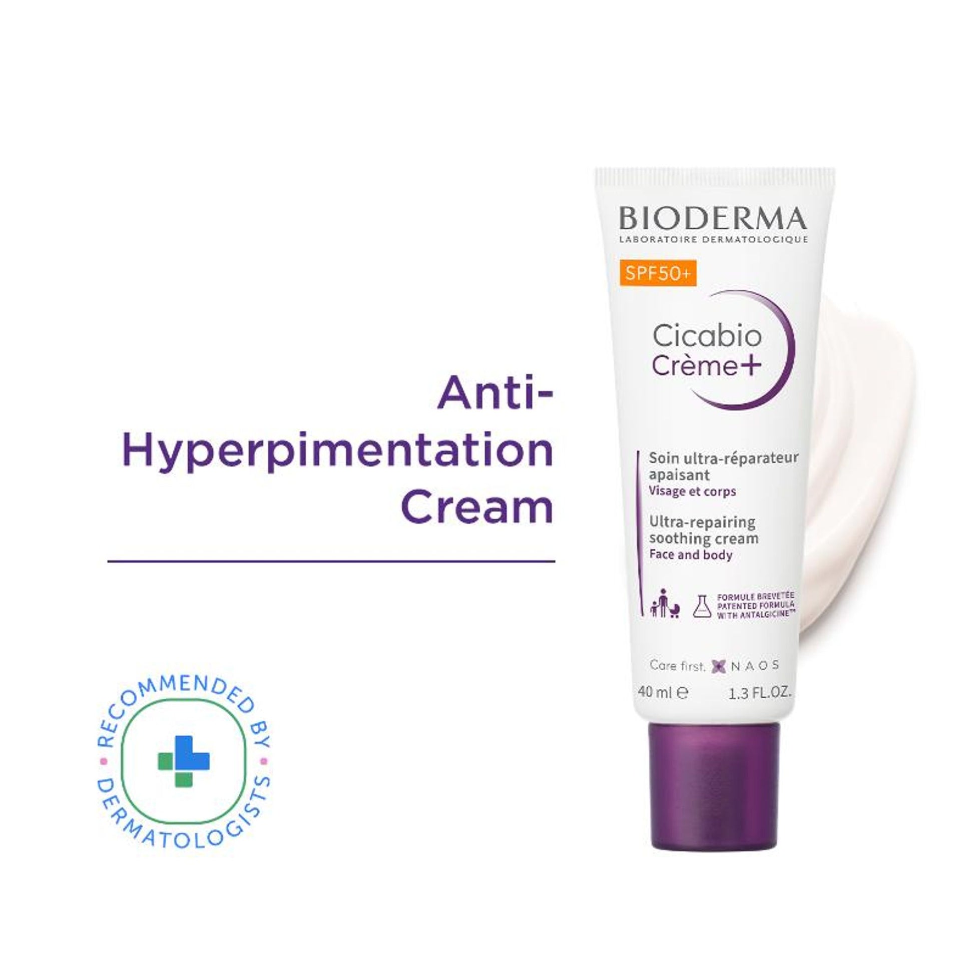 Bioderma Cicabio SPF 50+ Repairing Cream