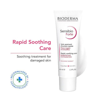 Bioderma Sensibio Forte Rapid Soothing Cream With Vitamin E - Damaged Skin