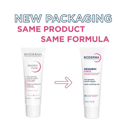 Bioderma Sensibio Forte Rapid Soothing Cream With Vitamin E - Damaged Skin