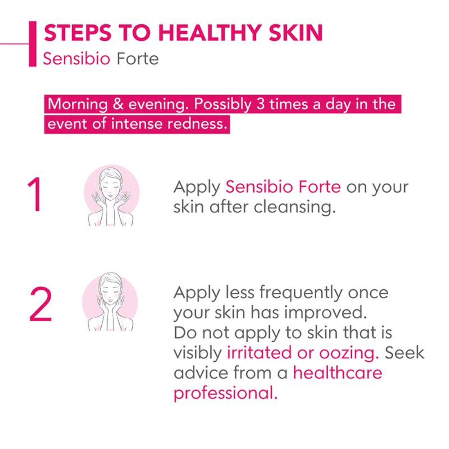 Bioderma Sensibio Forte Rapid Soothing Cream With Vitamin E - Damaged Skin
