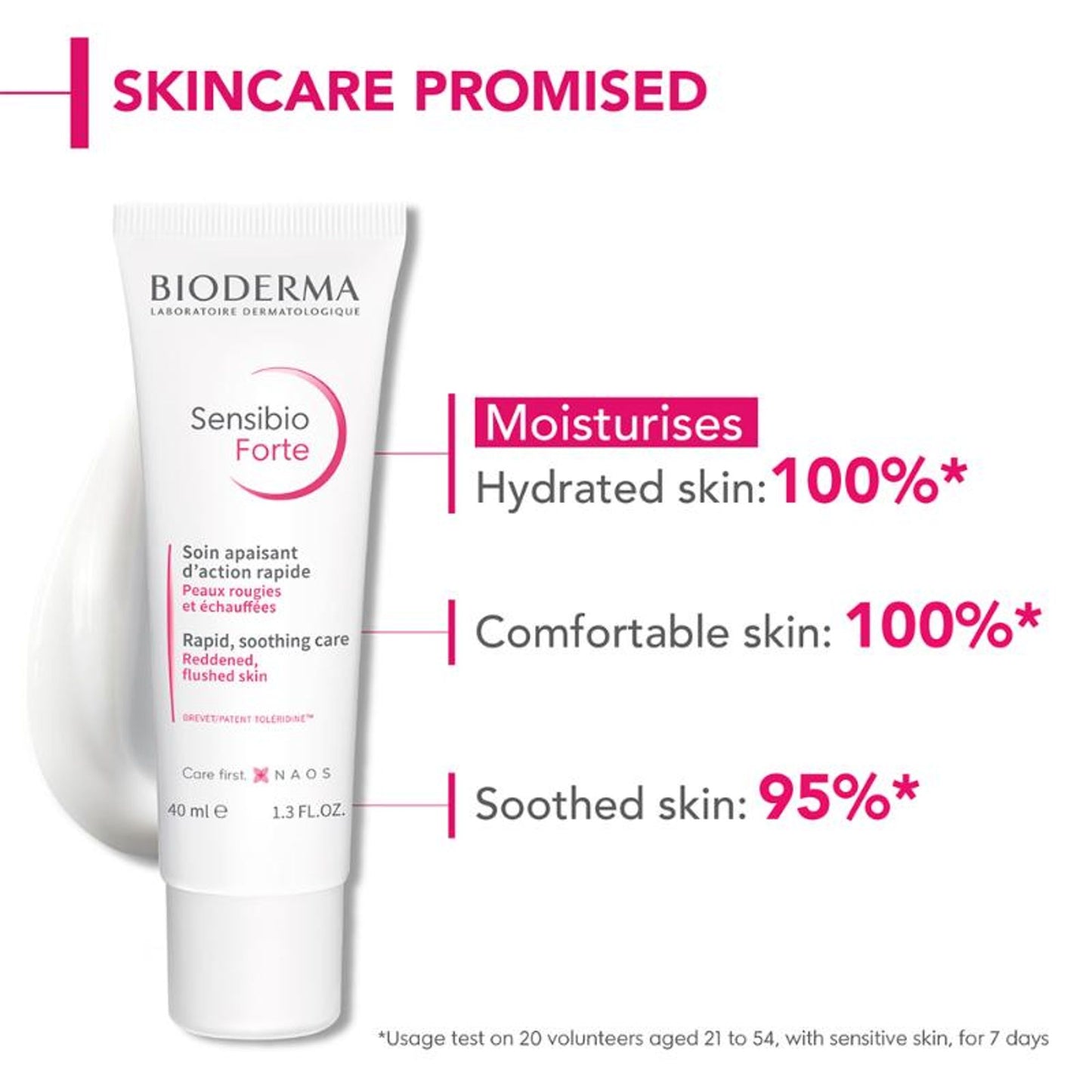 Bioderma Sensibio Forte Rapid Soothing Cream With Vitamin E - Damaged Skin