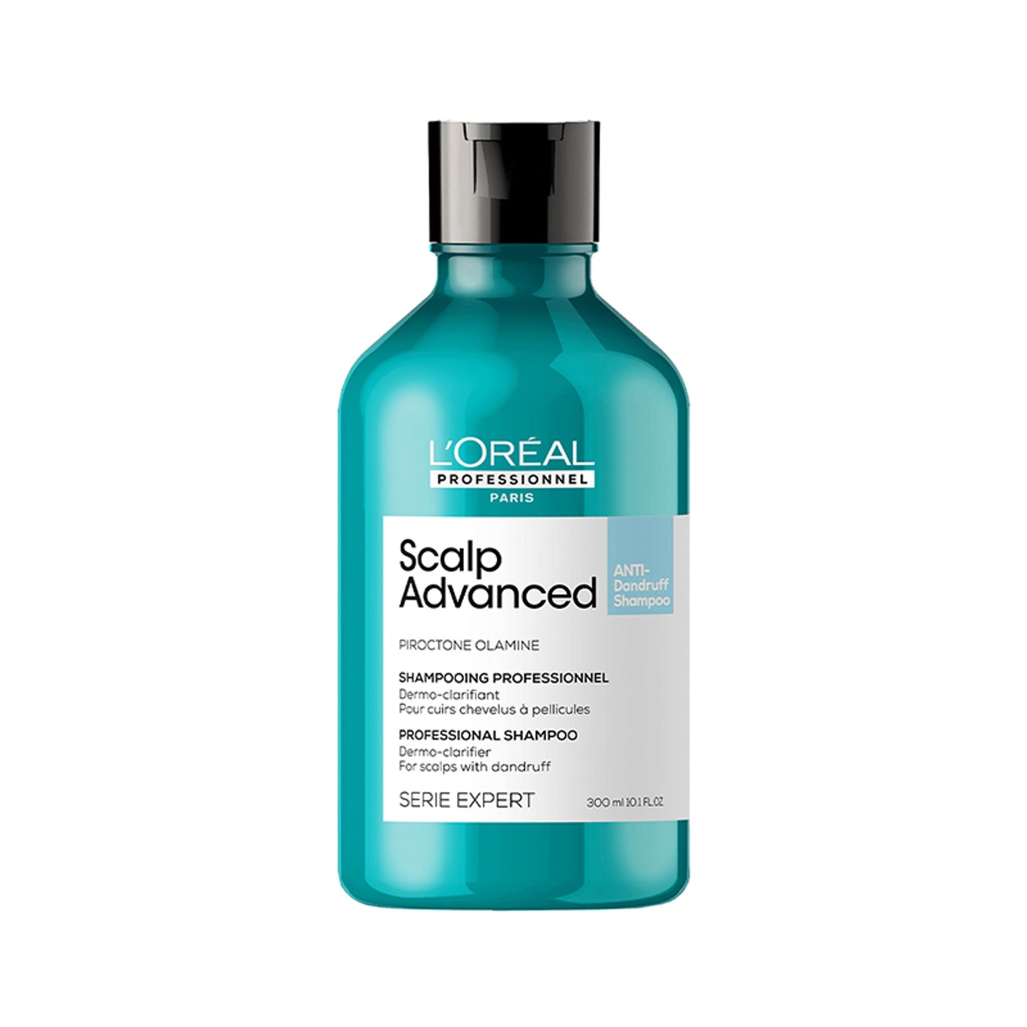 L’Oréal Professionnel Scalp Advanced Anti-Dandruff Shampoo, Up to 100% visible dandruff removed