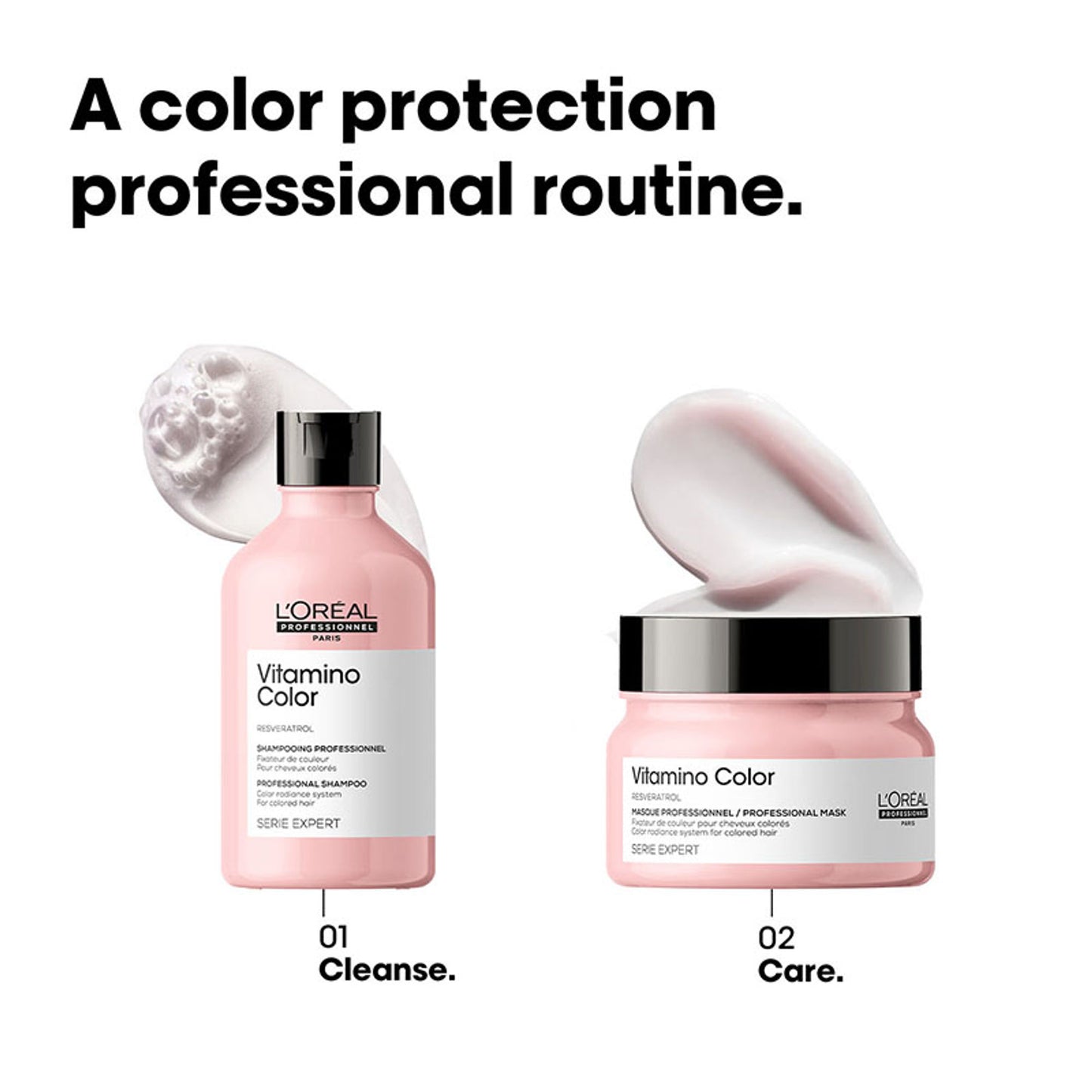 L’Oréal Professionnel Vitamino Color Shampoo for Color Protection & Shine With Resveratrol