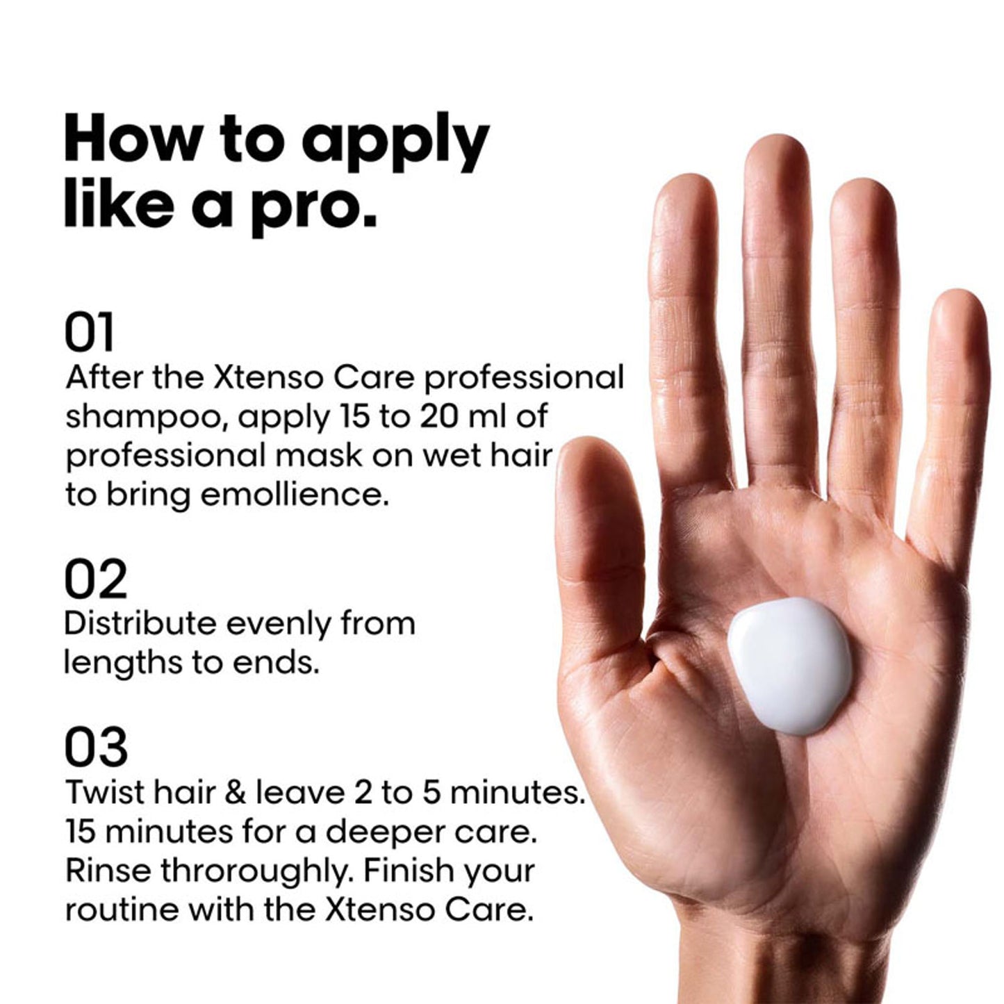 L'Oreal Professionnel Xtenso Care Masque, Frizz-Free Smooth Hair With Pro-Keratin & Incell