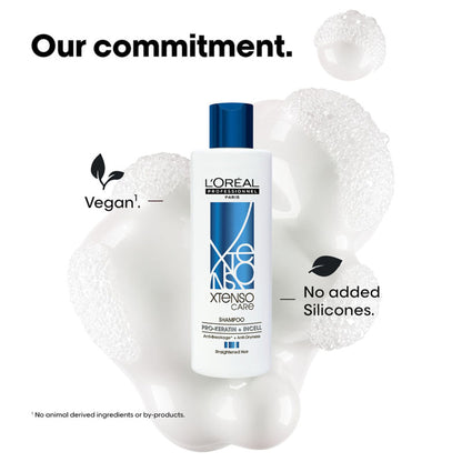 L'Oreal Professionnel Xtenso Care Shampoo, Frizz-Free Smooth Hair With Pro-Keratin & Incell