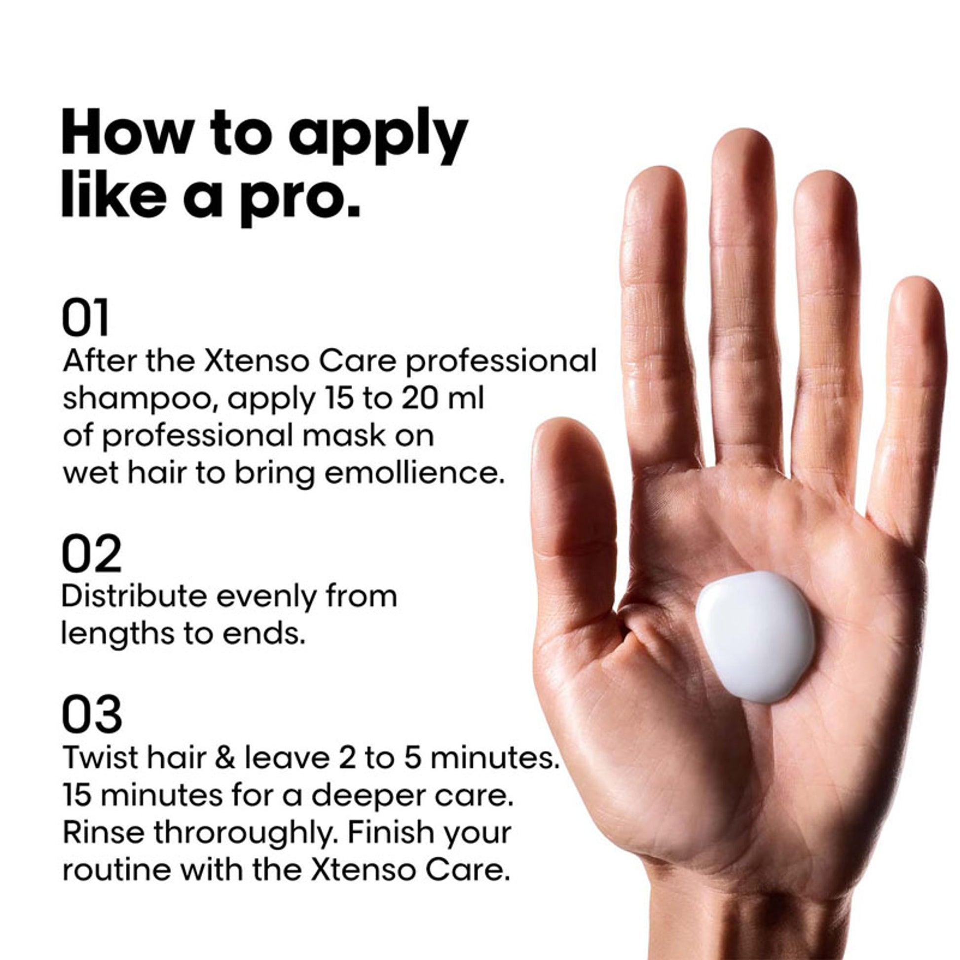 L'Oreal Professionnel Xtenso Care Sulfate-Free Masque, Frizz-Free & Shiny Hair With Pro-Keratin
