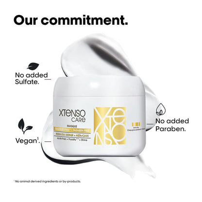 L'Oreal Professionnel Xtenso Care Sulfate-Free Masque, Frizz-Free & Shiny Hair With Pro-Keratin