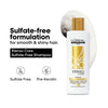 L'Oreal Professionnel Xtenso Care Sulfate-Free Shampoo, Frizz-Free & Shiny Hair With Pro-Keratin
