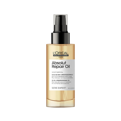 L'Oréal Professionnel Absolut Repair 10-in-1 Multi-Benefit Hair Serum For Dry And Damaged Hair