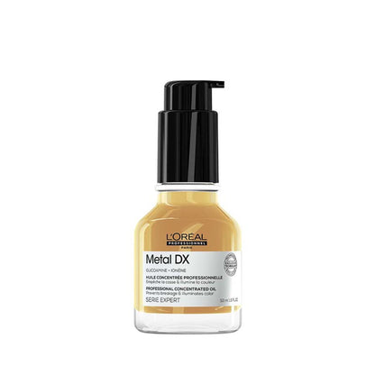 L’Oréal Professionnel Metal DX Concentrated Leave-In Serum, 2X Smooter hair, 97% Less Hair Breakage