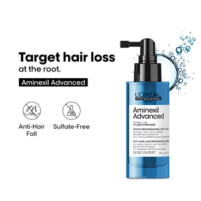 L’Oréal Professionnel Aminexil Advanced Anti-Hair Loss Leave-In Serum with Dermatological Actives