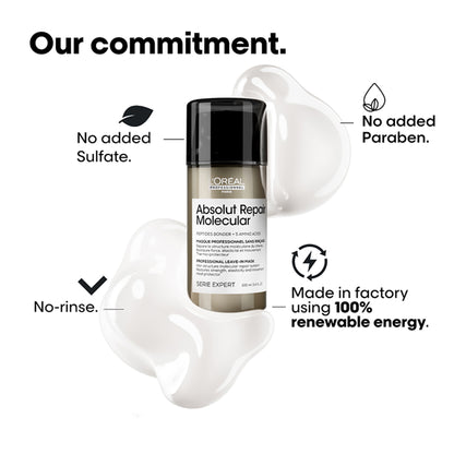 L'Oréal Professionnel Absolut Repair Molecular Deep Repairing Leave-In Cream For Very Damaged Hair