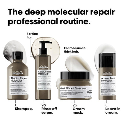 L'Oréal Professionnel Absolut Repair Molecular Deep Repairing Cream Mask For Very Damaged Hair