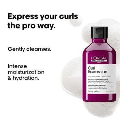 L'Oréal Professionnel Curl Expression Sulfate-Free Shampoo for Intense moisturizing & hydration