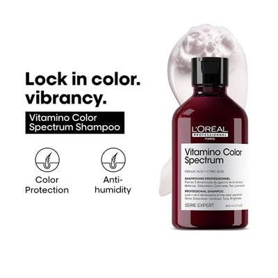 L'Oréal Professionnel Vitamino Color Spectrum Shampoo for all colored hair, Instant Nourishment