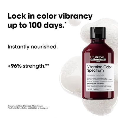 L'Oréal Professionnel Vitamino Color Spectrum Shampoo for all colored hair, Instant Nourishment