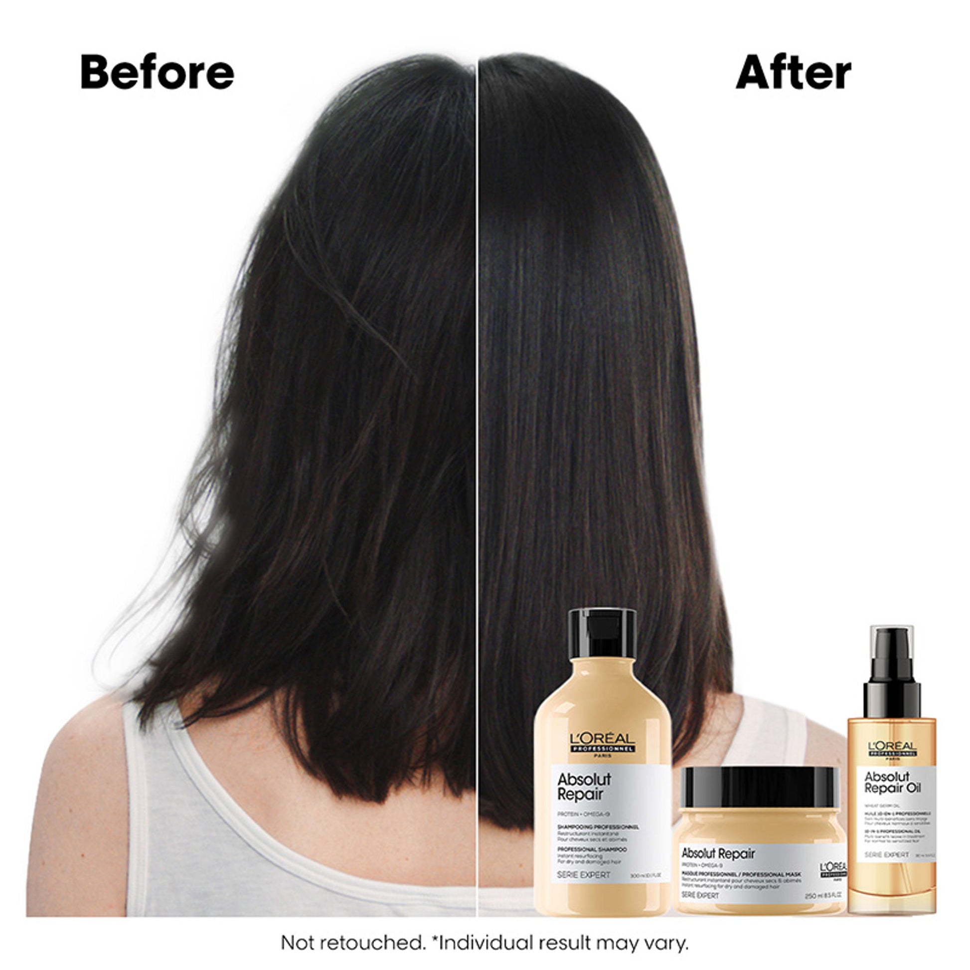 L'Oréal Professionnel Absolut Repair Mask For Dry and Damaged Hair With Protein & Omega-9