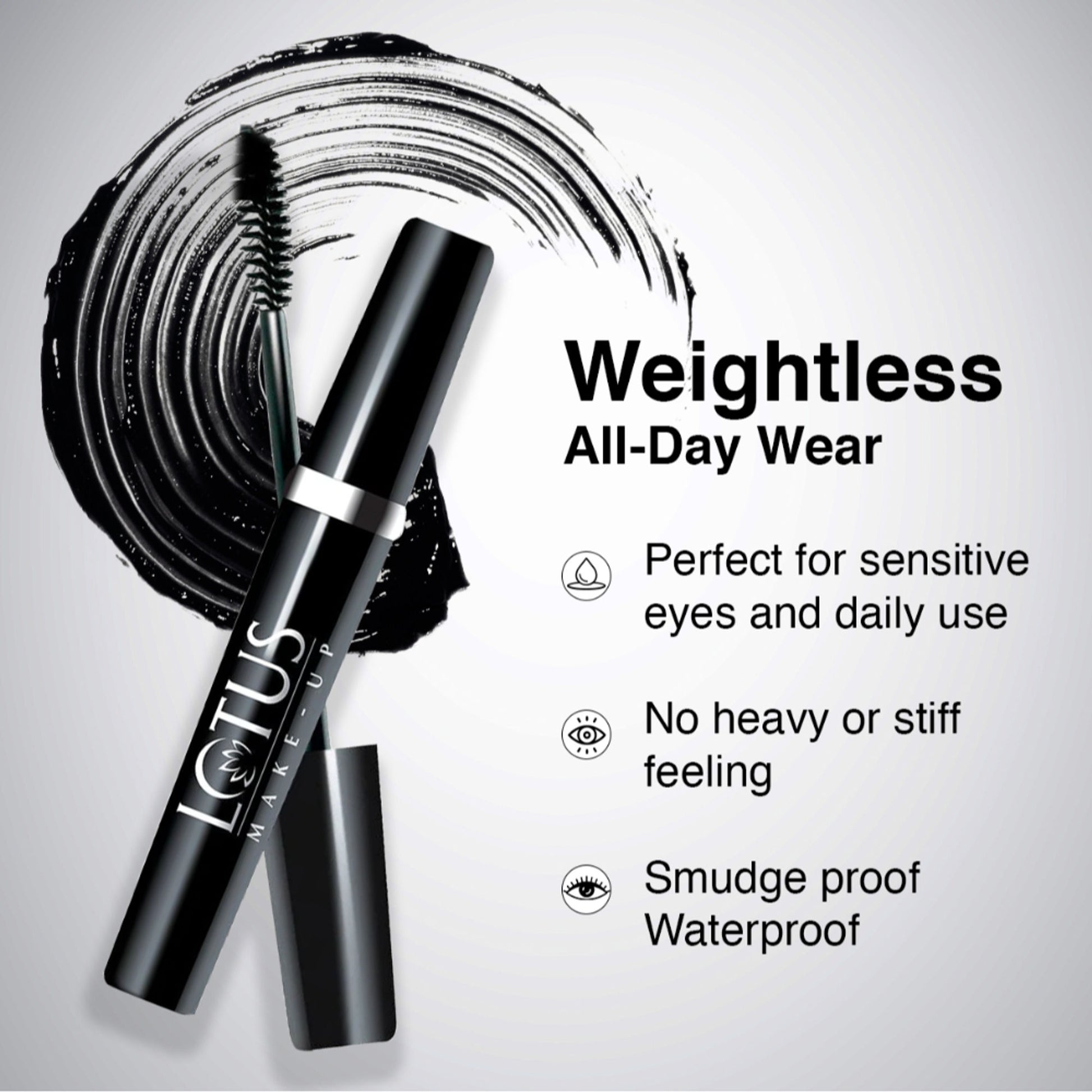 Lotus Make-Up Maxlash Volumizing Botanical Mascara - Intense Black