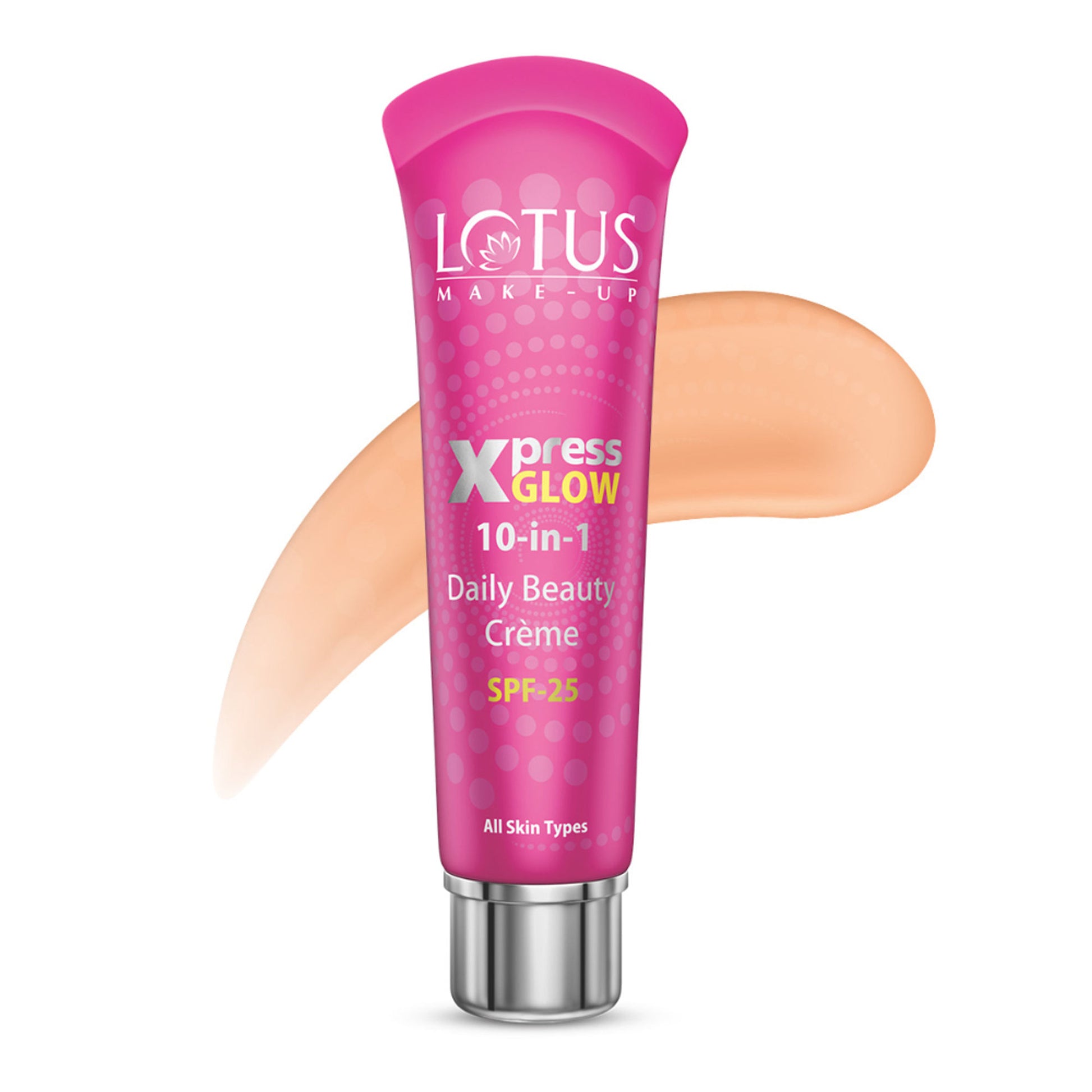 Lotus Make-Up Xpress Glow 10 In 1 Daily Beauty Face Cream SPF 25 For All Skin Types - brightangel