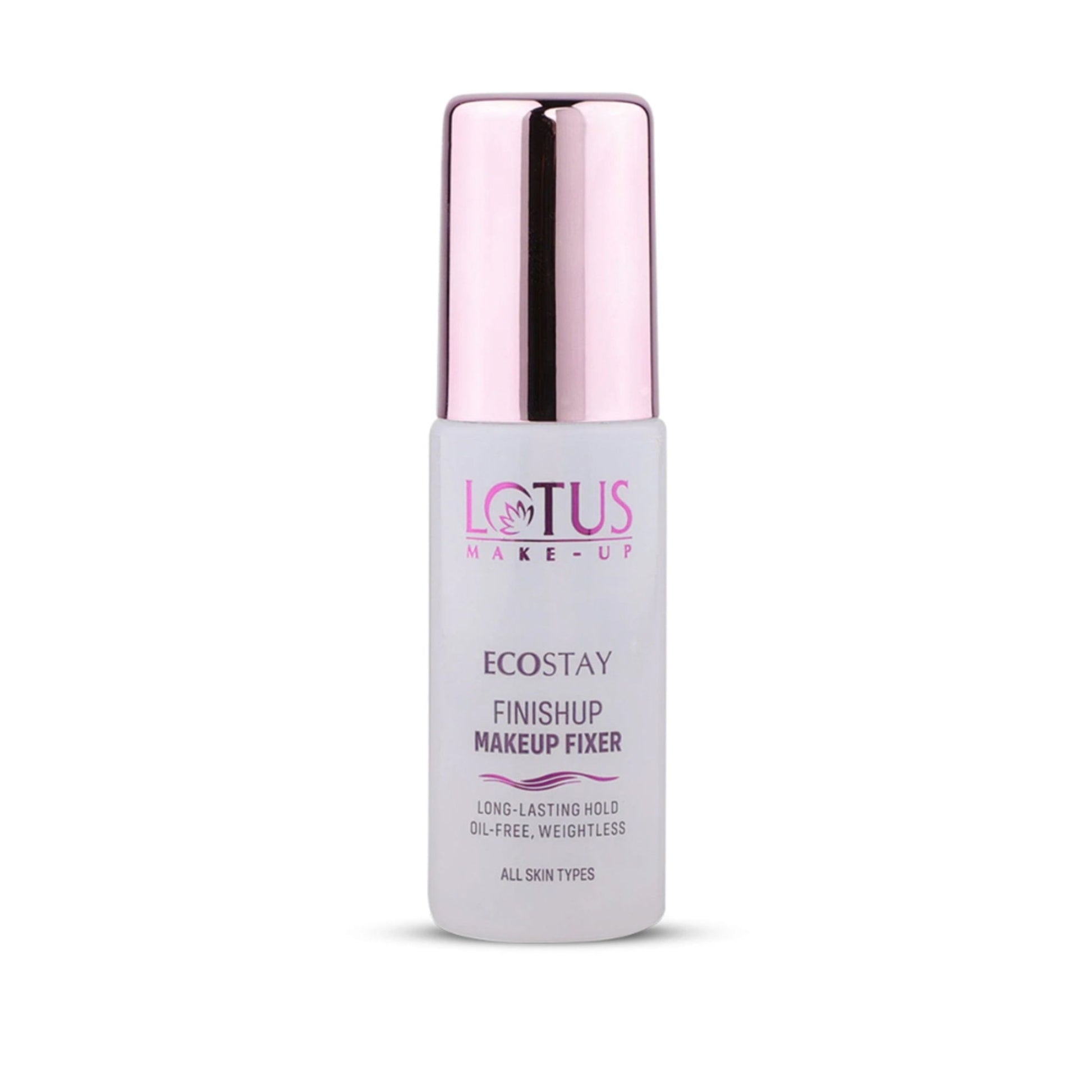 Lotus Make-Up Ecostay Finishup Makeup Fixer Oil Free, Long Lasting Hold & Weightless All Skin Types