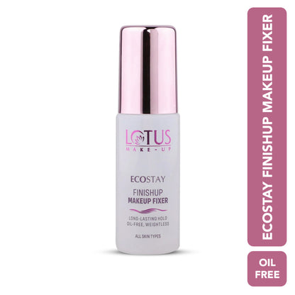 Lotus Make-Up Ecostay Finishup Makeup Fixer Oil Free, Long Lasting Hold & Weightless All Skin Types