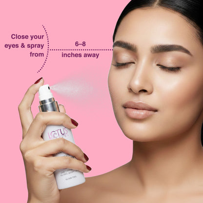 Lotus Make-Up Ecostay Finishup Makeup Fixer Oil Free, Long Lasting Hold & Weightless All Skin Types