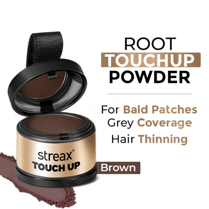 Streax Root Touch Up Powder - Brown