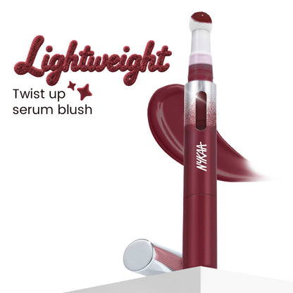 Nykaa Magic Wand Cushion Tip Liquid Twist Up Blush - Berry Bloom