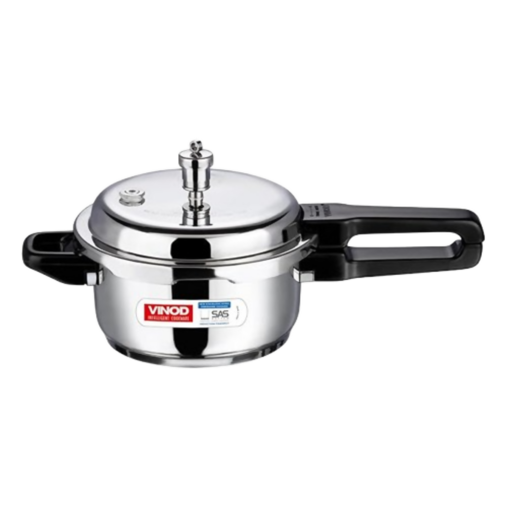 Vinod 18/8 Stainless Steel Outer Lid Pressure Cooker