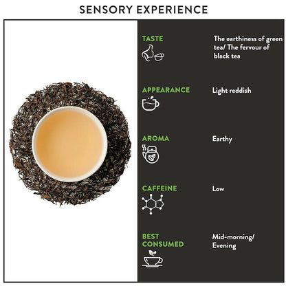 Teamonk Darjeeling Tapas Oolong Tea Leaves (75 Cups)