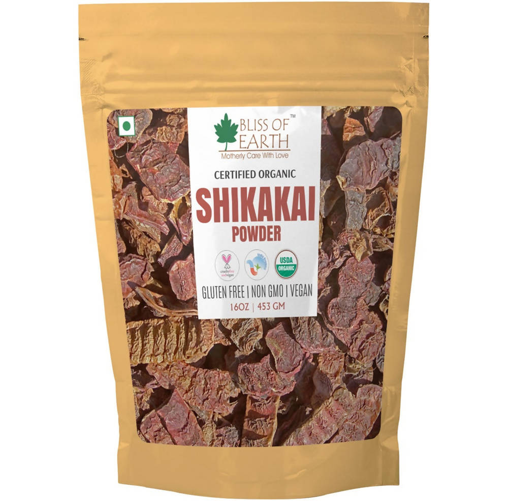 Bliss of Earth Shikakai Powder - Indyancart