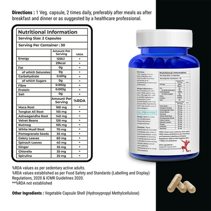 Biovitalia Testosterone Booster Capsules