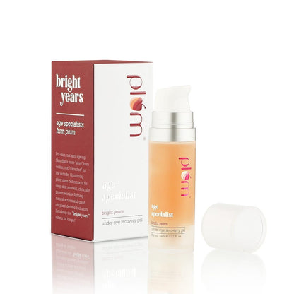 Plum Goodness Bright Years Under-Eye Recovery Gel For Mature Skin