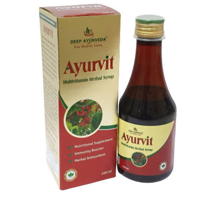 Deep Ayurveda Ayurvit Multivitamin Syrup - Limited Time Offer