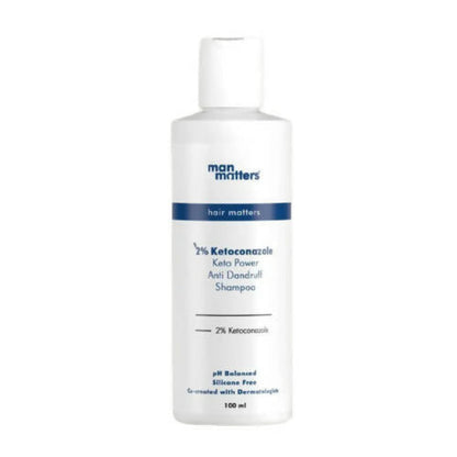 Man Matters 2% Ketoconazole Anti Dandruff Shampoo - Indyancart