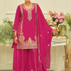 Dhiyona IE Women Ethnic Motifs Embroidered Kurta with Palazzo & Dupatta