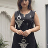 Dhiyona IE Women Ethnic Motifs Embroidered Cotton A-Line Kurta with Palazzos
