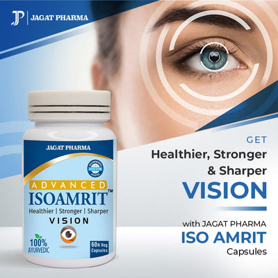Jagat Pharma ISOAMRIT Eye Care Capsules For Dry Eyes