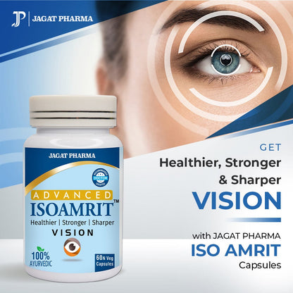Jagat Pharma ISOAMRIT Eye Care Capsules For Dry Eyes