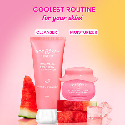 Dot & Key Cleanse + Moisturize Watermelon Duo