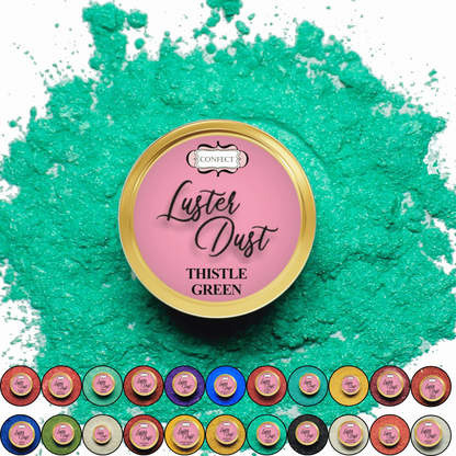 Confect Thistle Green | Edible Luster Dust