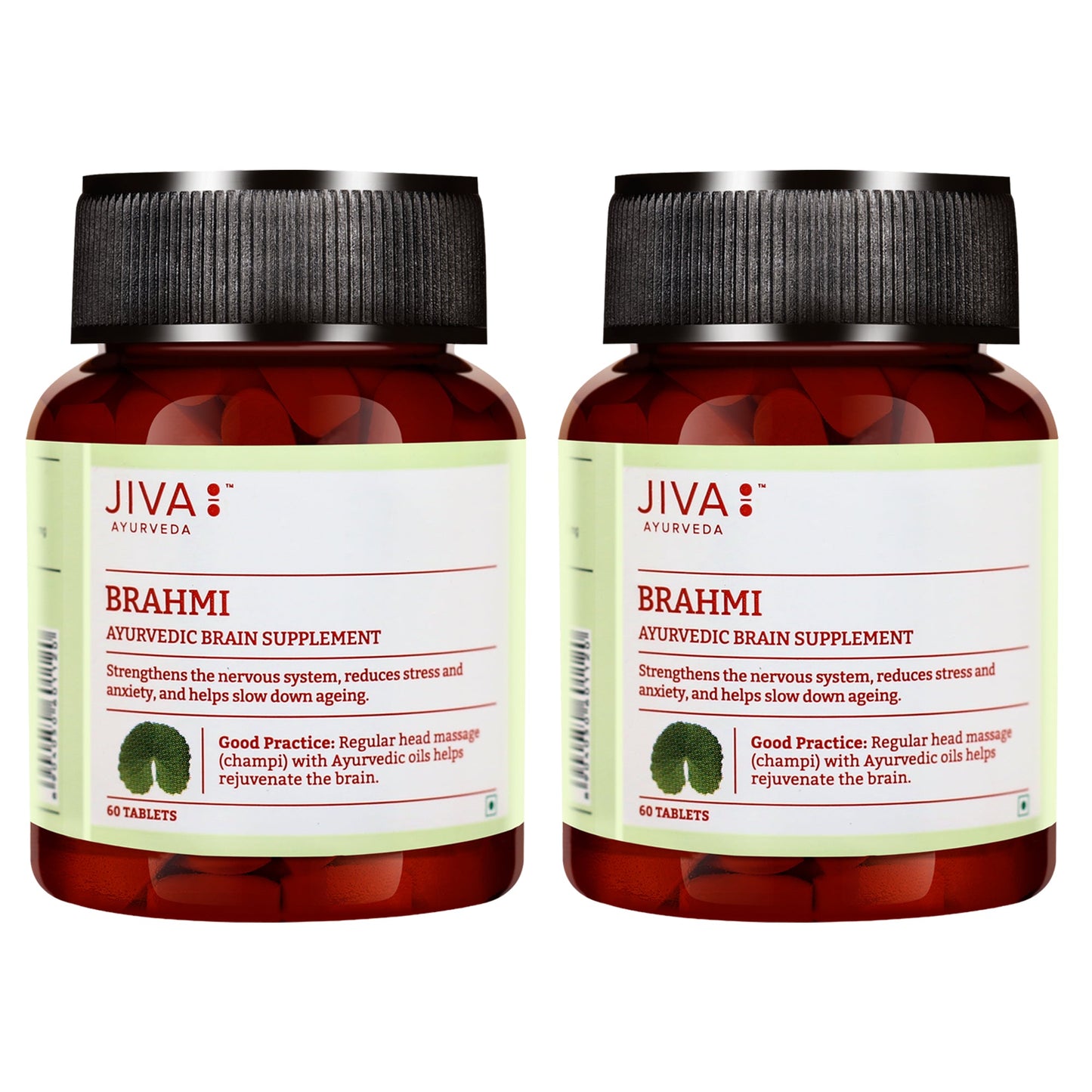 Jiva Ayurveda Brahmi Tablets - Indyancart